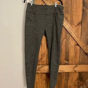 Athleta gray marled pants